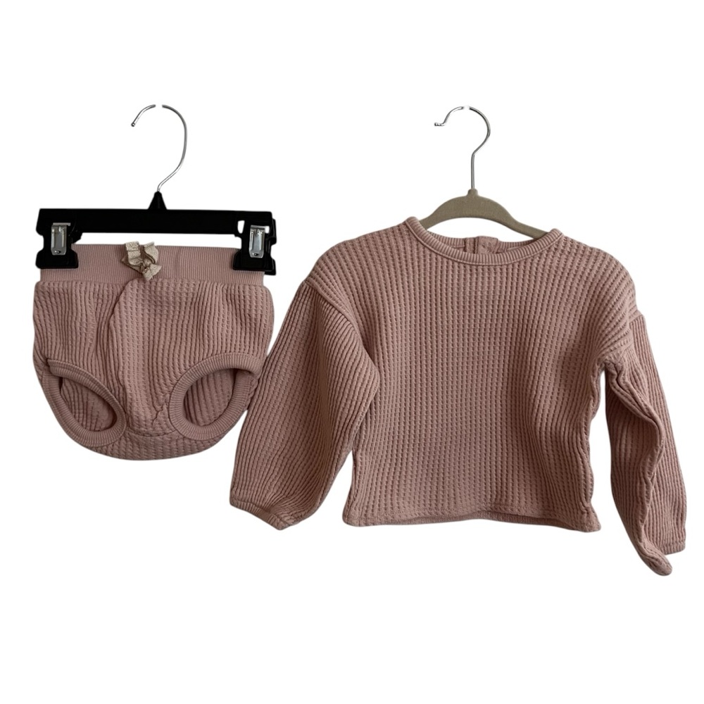 Jamie Kay pink waffle set